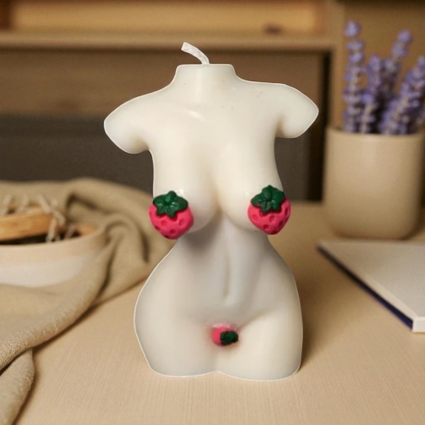 Bougie Kim Edition Fraise tentation